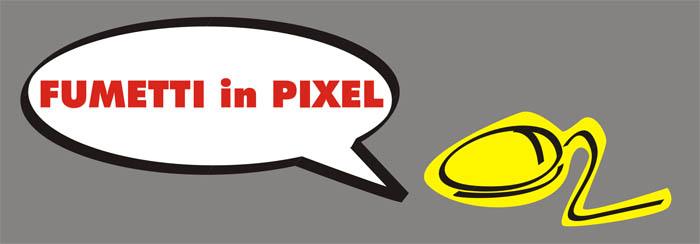 logo fumetti pixel