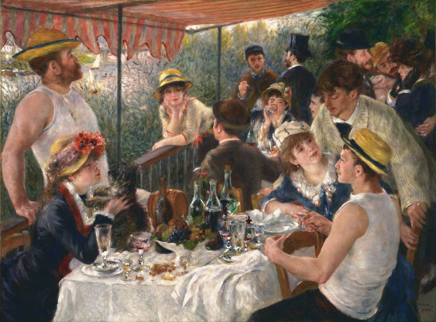 Auguste Renoir colazione canottieri