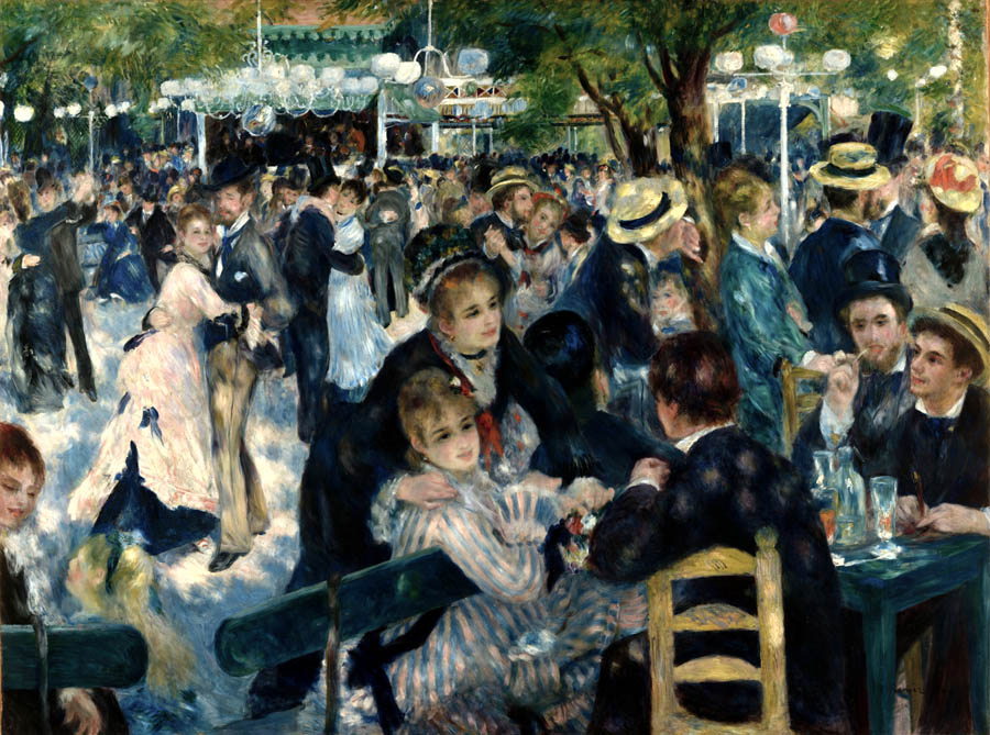 Auguste Renoir moulin de la galette