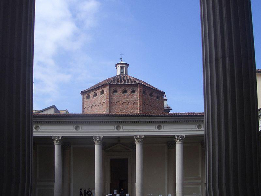 Antonelli duomo novara battistero romanico