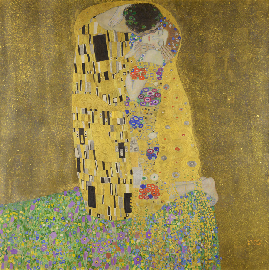 klimt il bacio