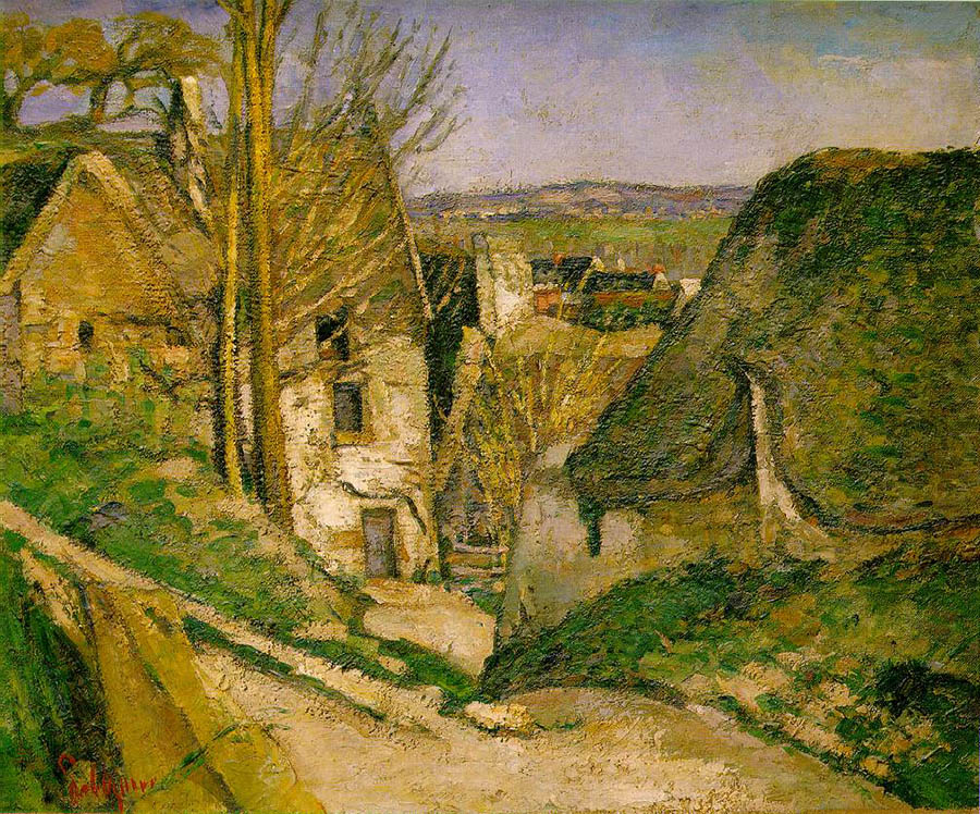 Cezanne la casa dell impiccato