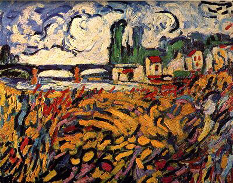 Maurice de Vlaminck ponte di chatou