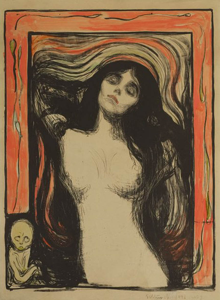 Edvard Munch Madonna