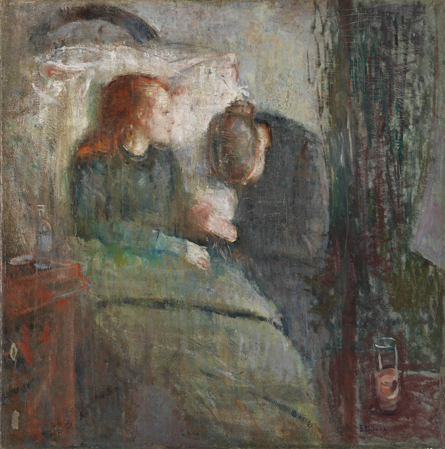 Munch fanciulla malata