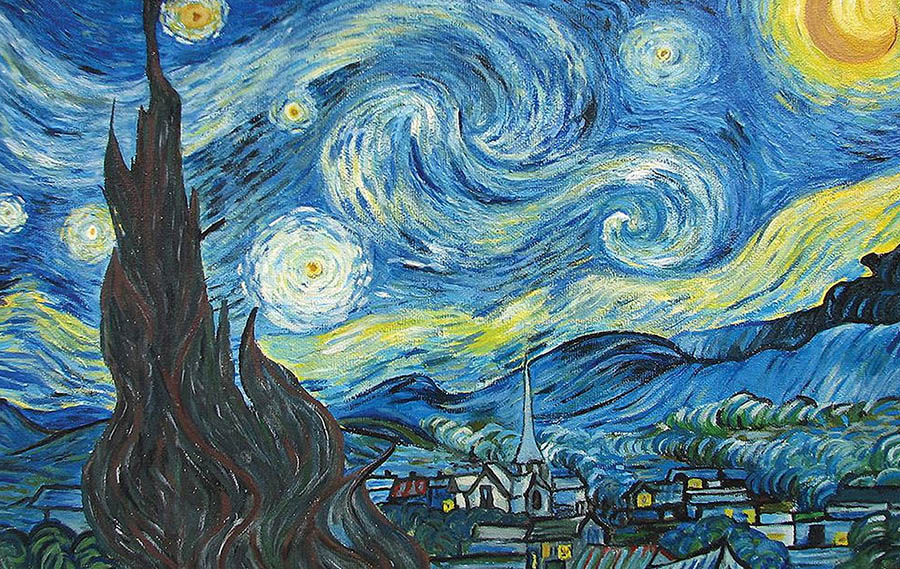 van gogh notte stellata