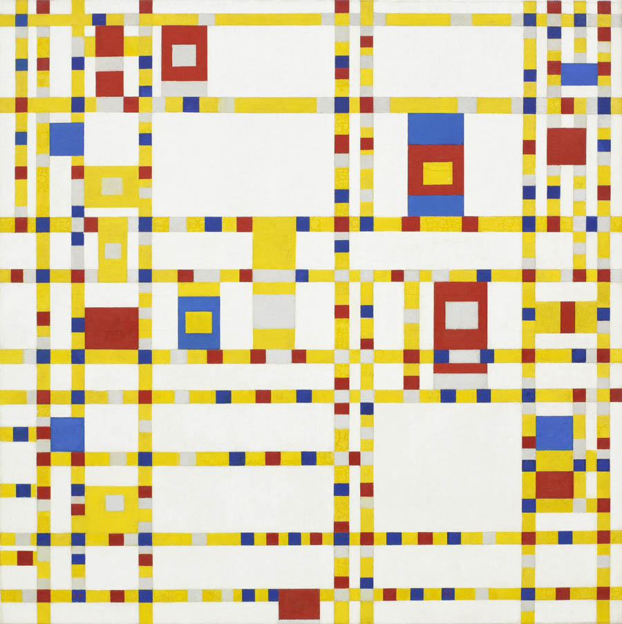 Piet Mondrian 1942 Broadway Boogie Woogie