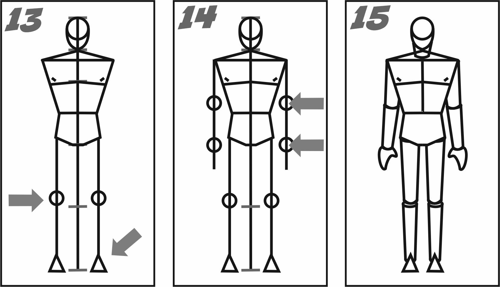 costruzione personaggio frontale5