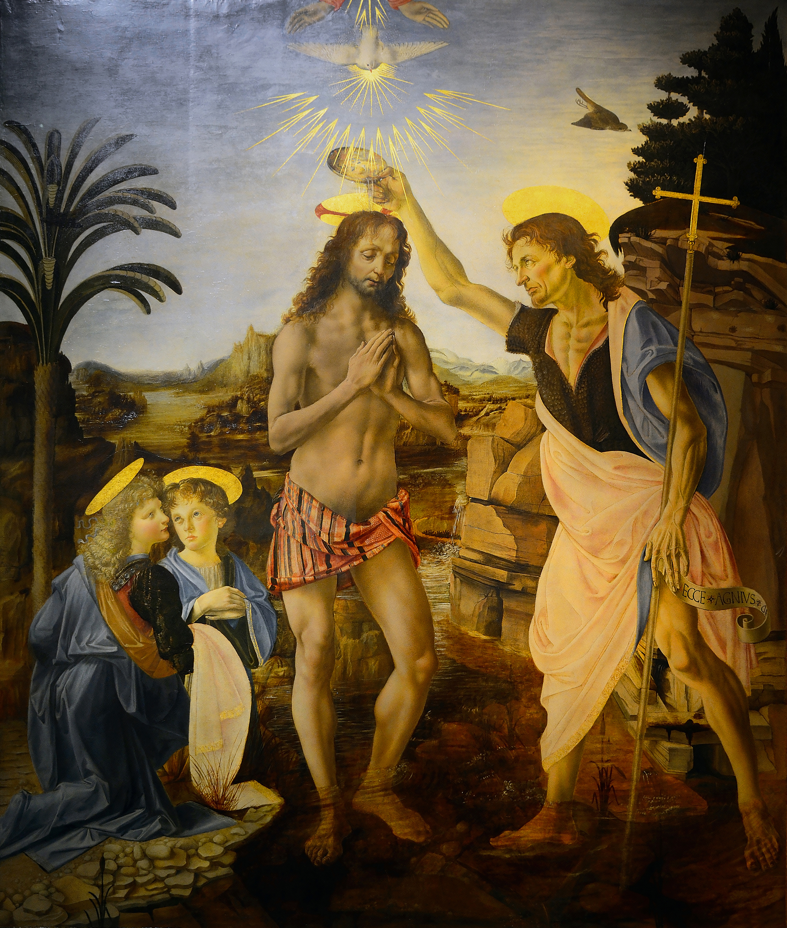 battesimo cristo verrocchio