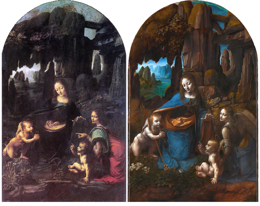 vergine delle rocce parigi e londra