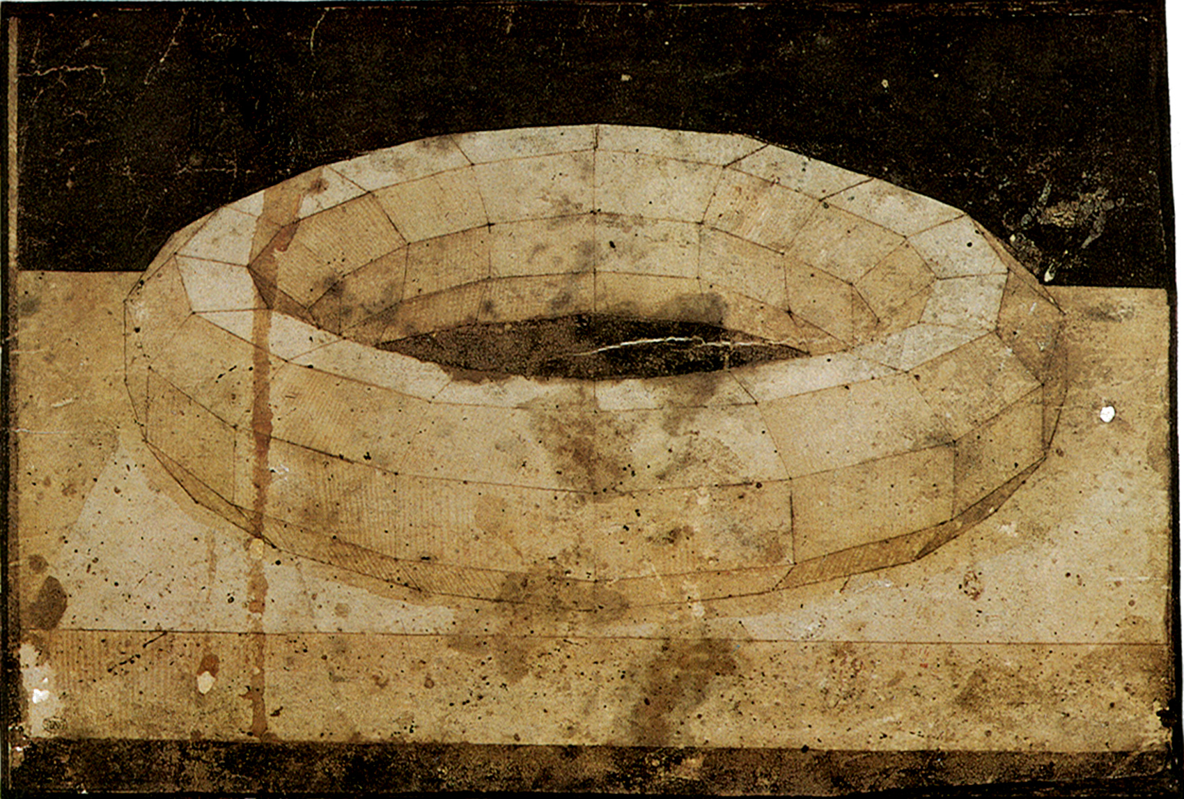 Paolo uccello, studio di mazzocchio in prospettiva