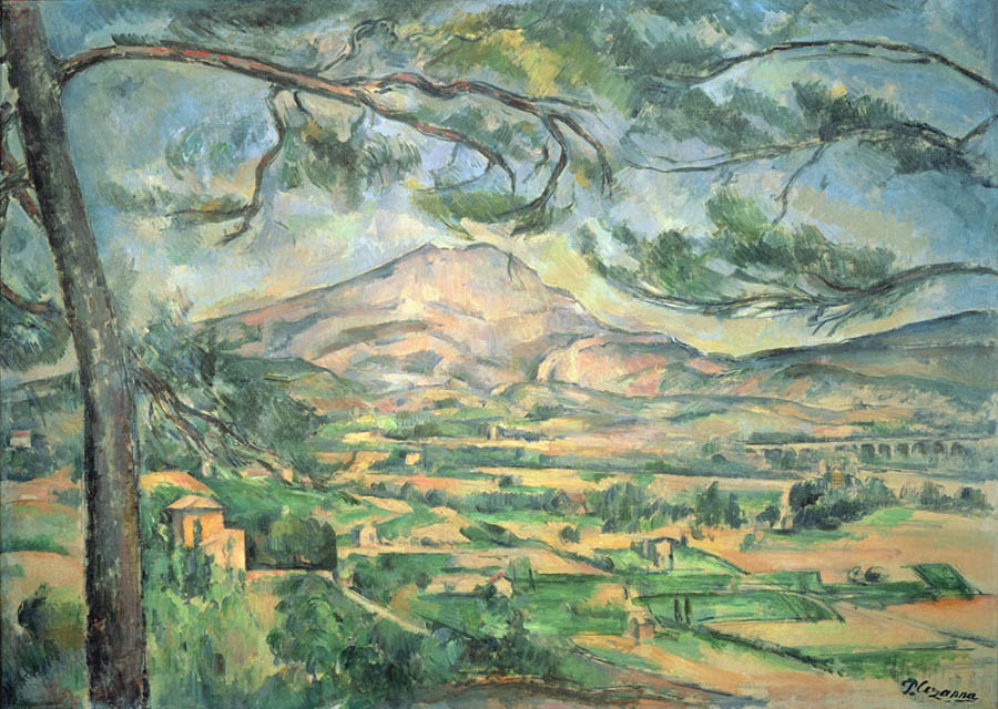 cezanne montagna sainte victoire